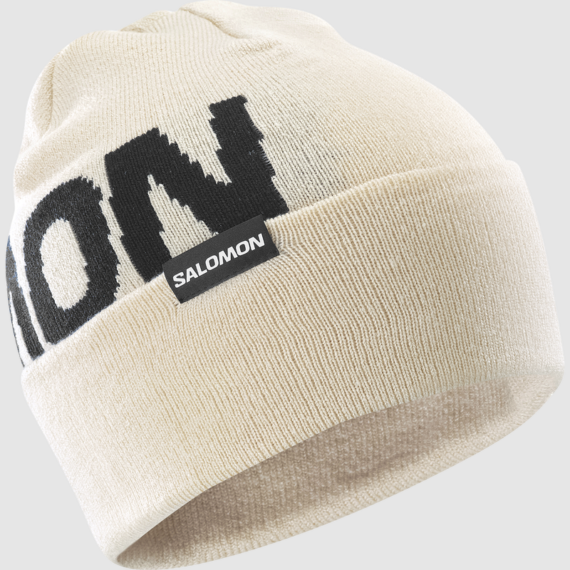 Berretto Whisper White di Salomon Hermitage per un inverno elegante