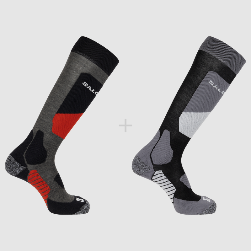 Calze Invernali SALOMON S/ACCESS 2-PACK Copen Blue e Beluga