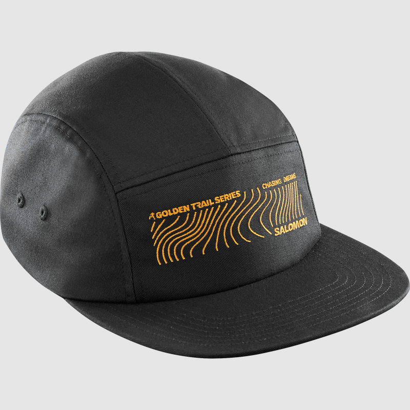 Cappellino Sportivo SALOMON Golden Trail Nero