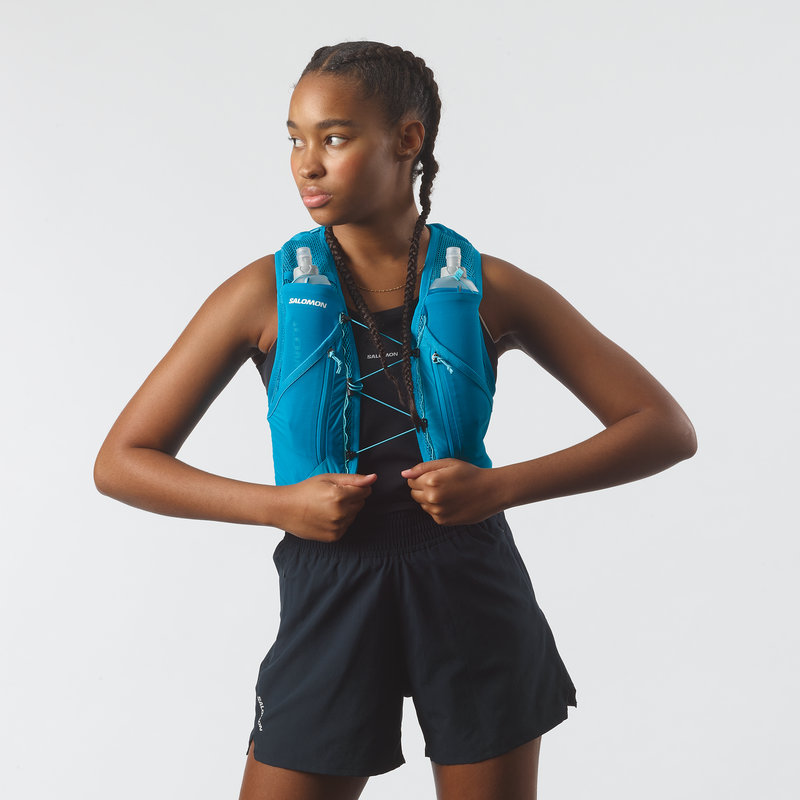 SALOMON Active Skin 12 Zaino Blu Danube - Zaino Trail Running Compatto