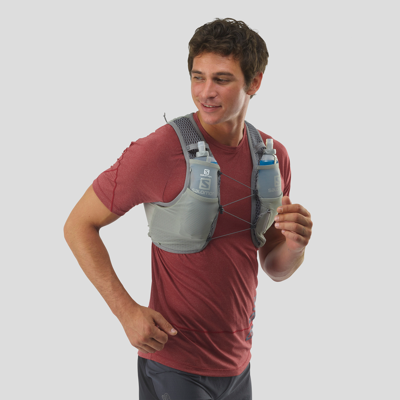 SALOMON Active Skin 4 Wrought Iron e Sedona Sage per Trail Running Efficiente