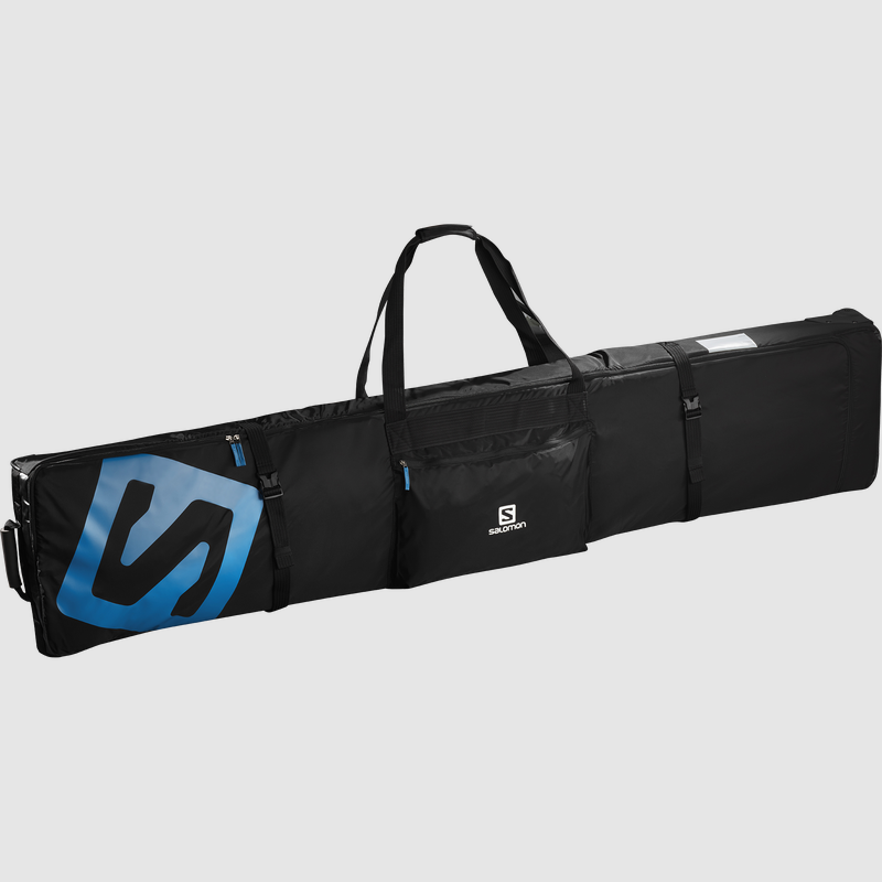 Trolley Sci SALOMON CLUBLINE Nero con Ruote - Comfort e Sicurezza