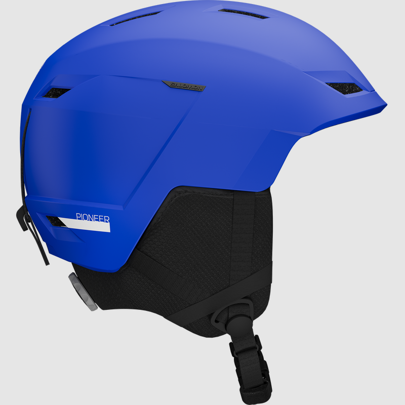 SALOMON Casco PIONEER LT per Sciatori Race Blue con massima sicurezza