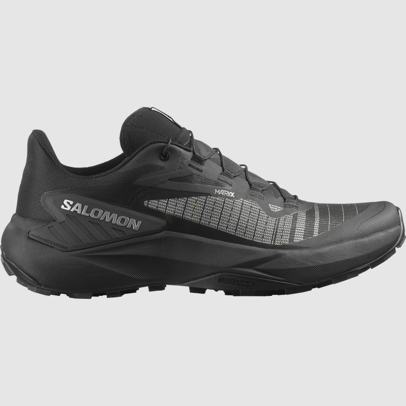 SALOMON Genesis Scarpe Outdoor Nere in Tessuto Tecnico per Trail