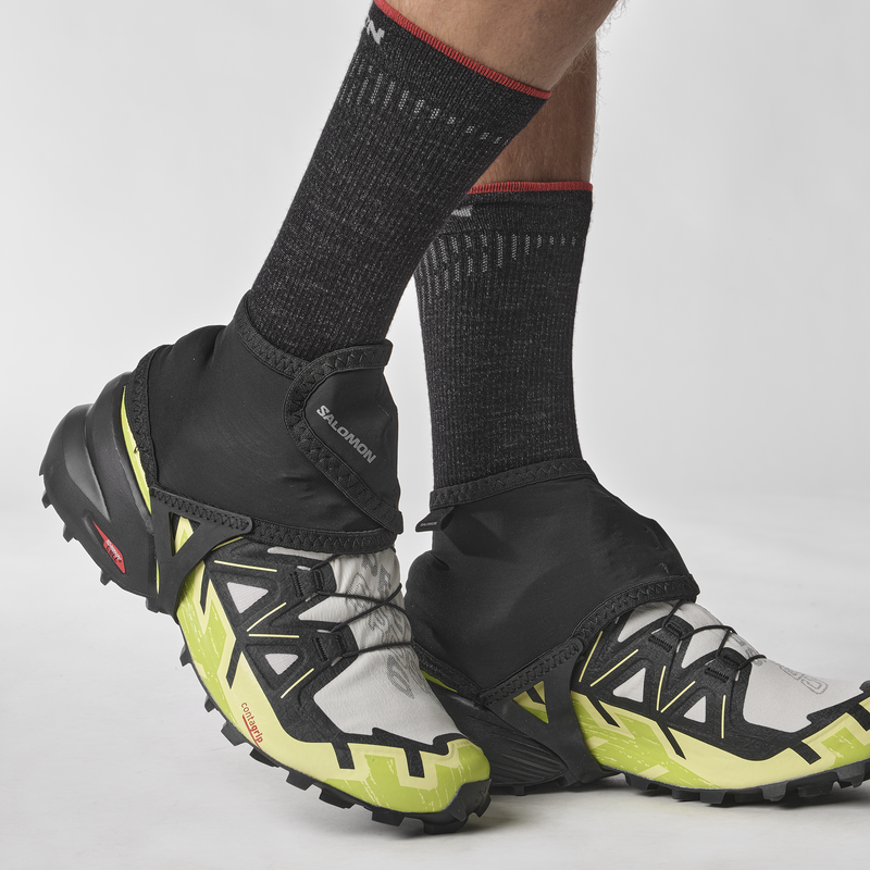 SALOMON Ghette Elastiche Basse in Nero