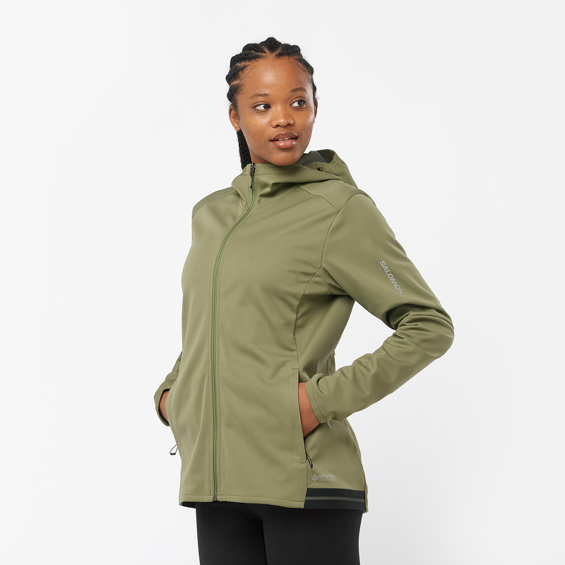 SALOMON Giacca Softshell GORE TEX INFINIUM™ Verde