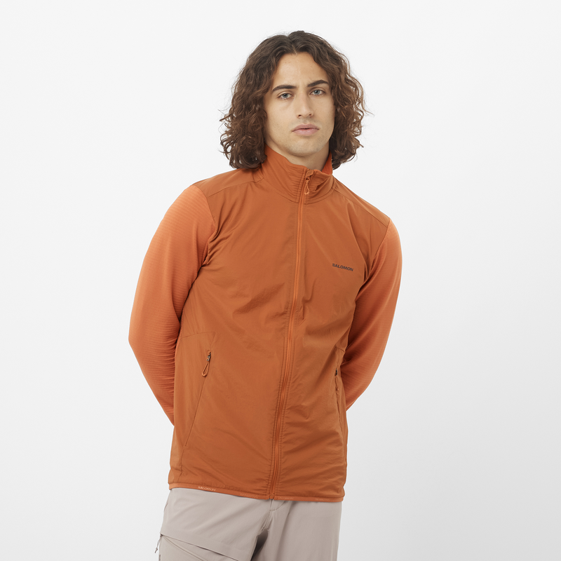 SALOMON Lightwarm Hybrid giacca Sierra per uomini avventurosi