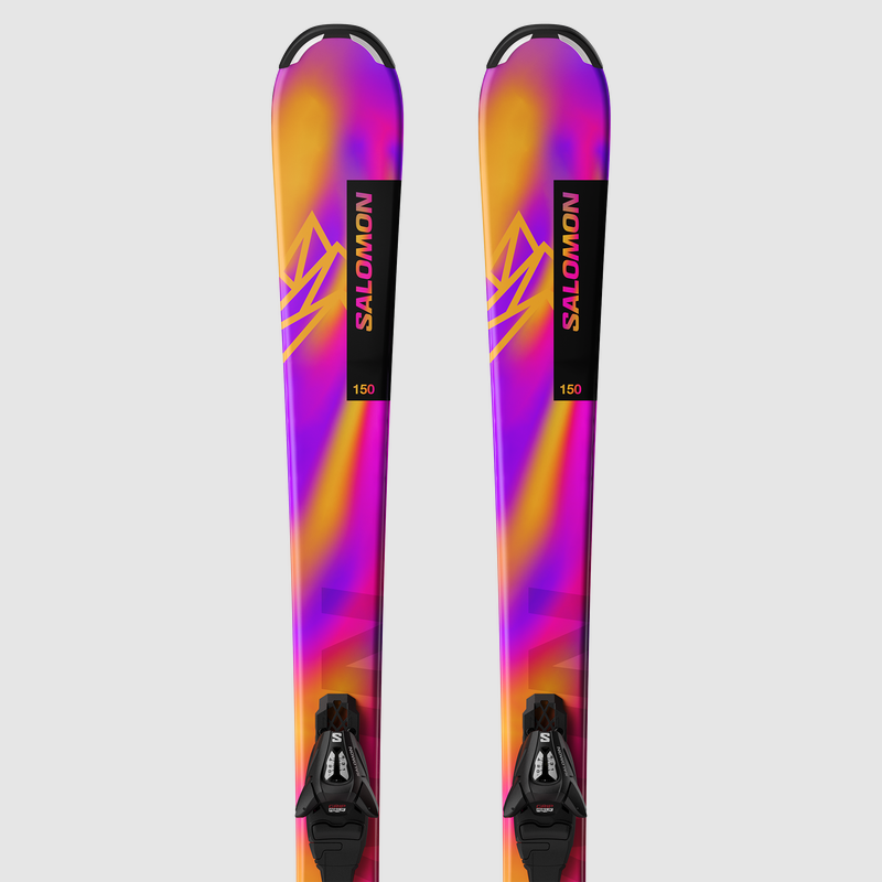 SALOMON Lux M Black e C5 SALOMON Lux M Black e C5 - Sci per Bambini