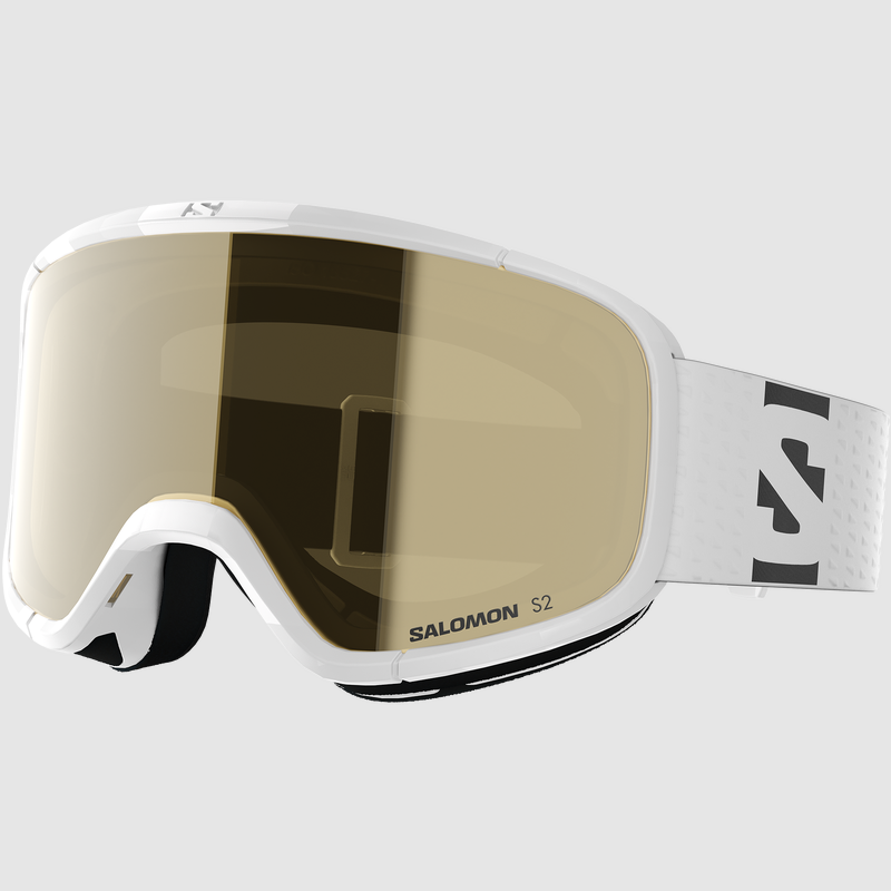 SALOMON Maschera da Neve Lumi Access Bianca per Bambini