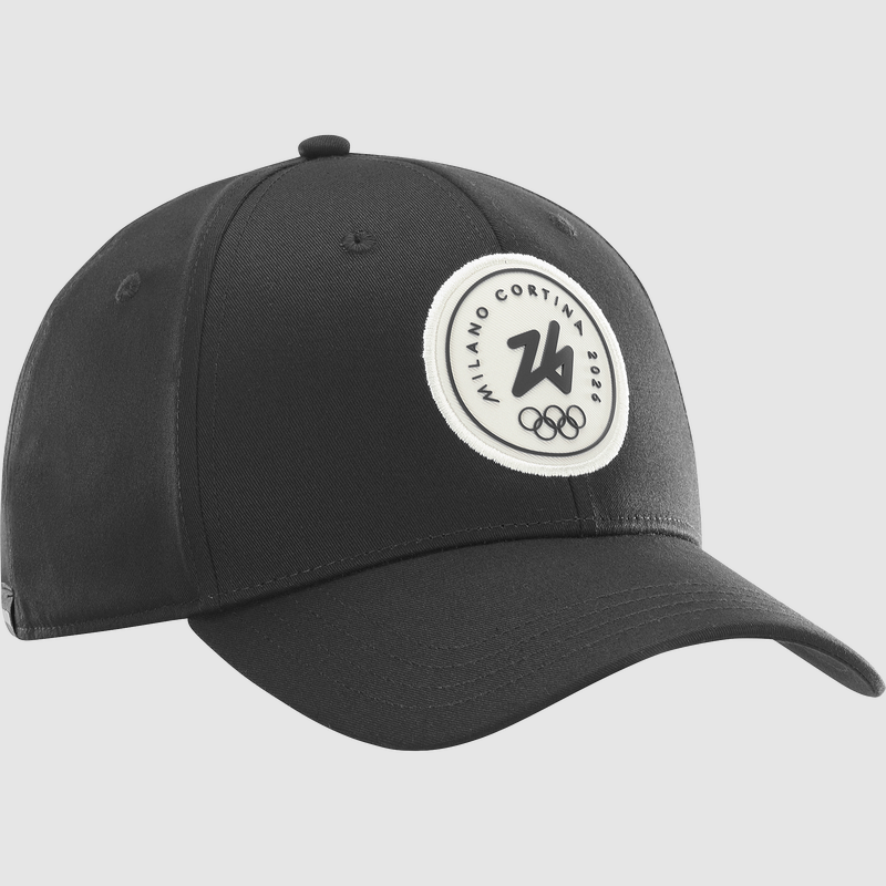 SALOMON Milano Cortina 2026 Logo in Nero Profondo