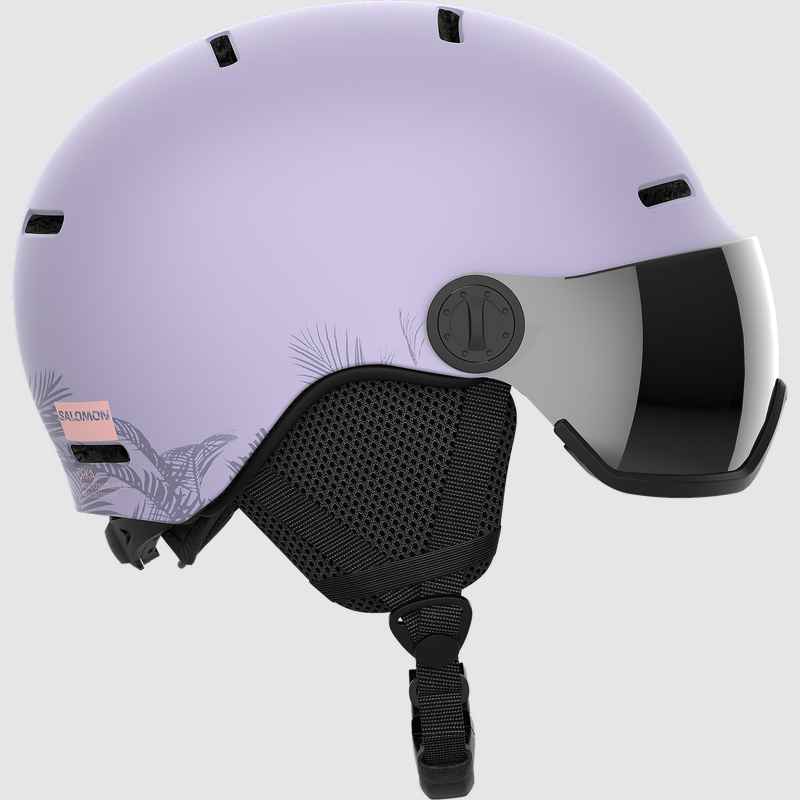SALOMON Orka Visor Casco per Sci in Evening Haze