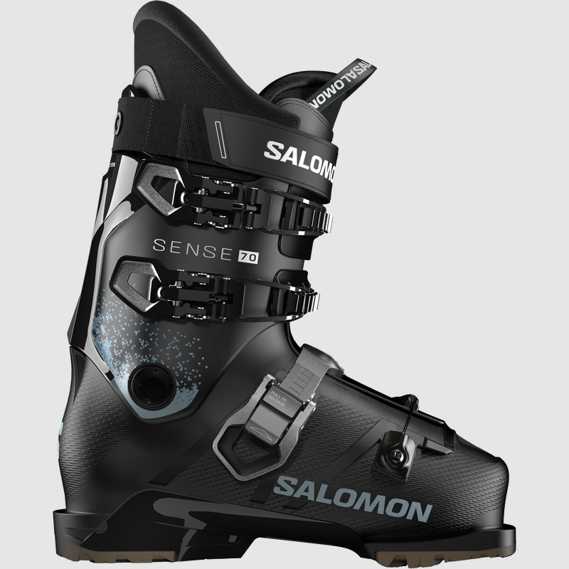 SALOMON SENSE 70 T Black Arona - Scarponi per Piccoli Sciatori