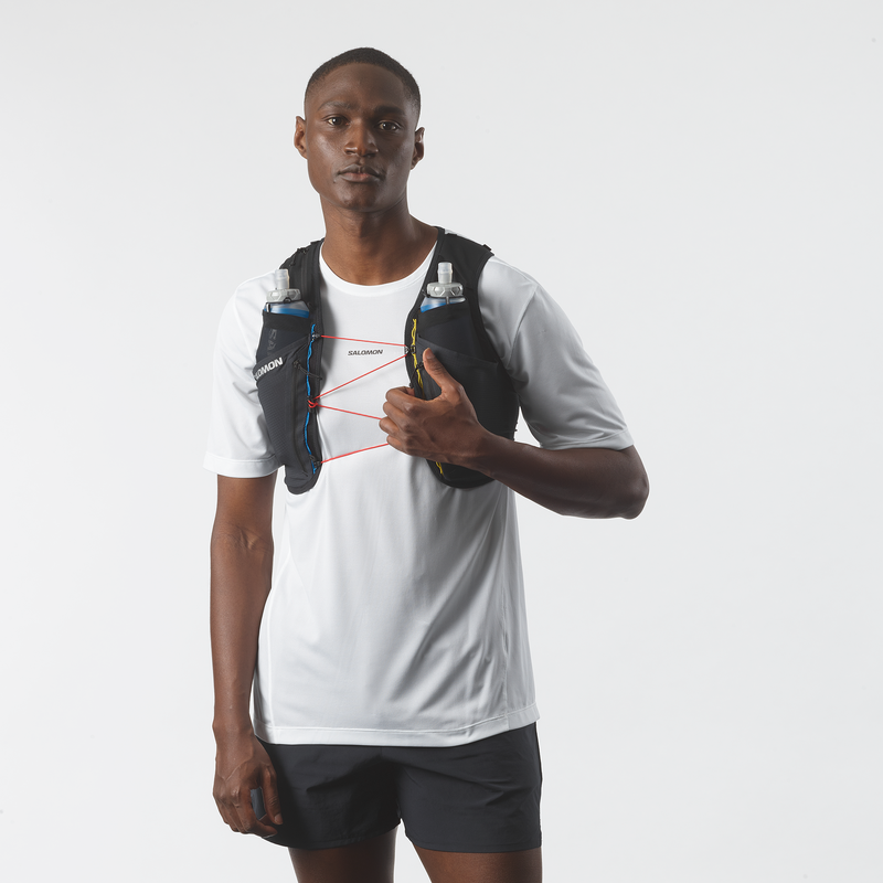 SALOMON SENSE PRO 6 RACE FLAG - Zaino per Trail Running di Alta Qualità