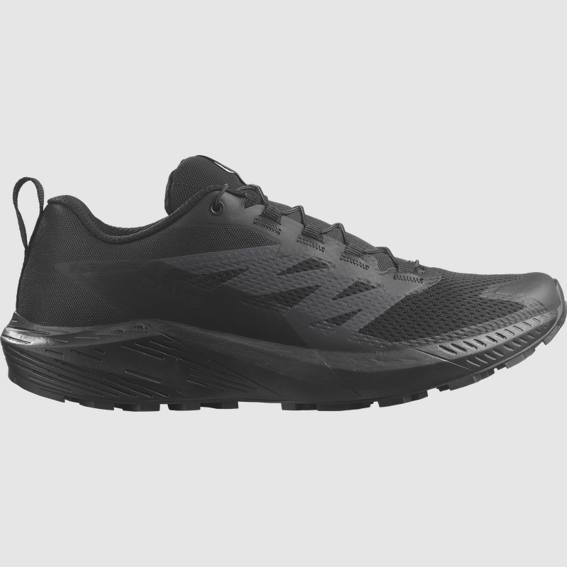 SALOMON SENSE RIDE 5 SR Scarpe da Trail Running in Black Phantom