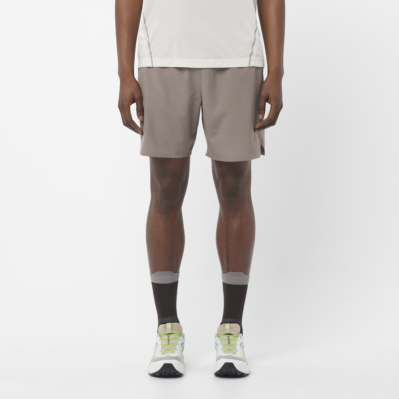 SALOMON SHKout Core 7" Shorts Iron per Sport e Running