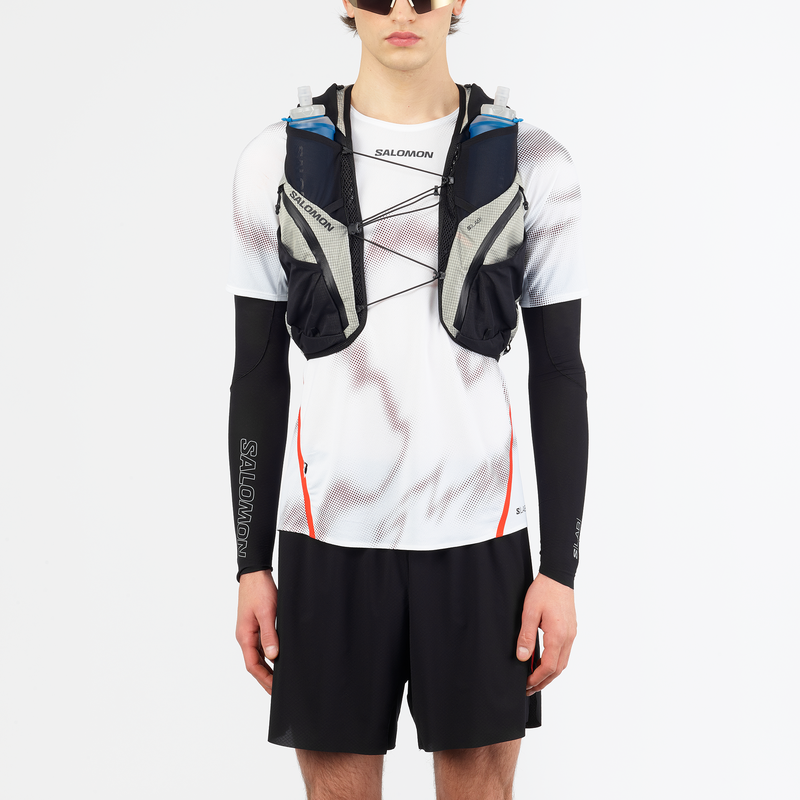 Zaino Sportivo SALOMON S/LAB ADVENTURE 20 Nero/Bianco per Atleti