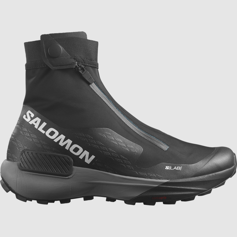 SALOMON S/LAB GENESIS SPINE Nero e Blu Trascendente SALOMON S/LAB GENESIS SPINE Scarpe Outdoor per Terreni Misti