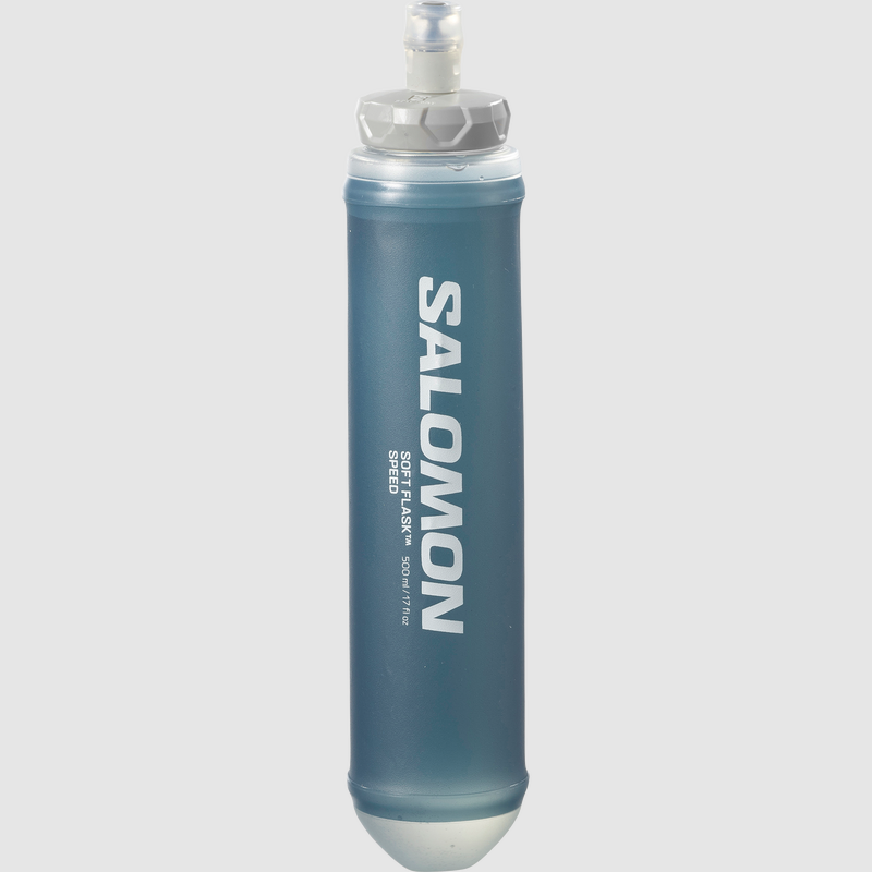 SALOMON SOFT FLASK 17oz SLATE GREY per idratazione efficace