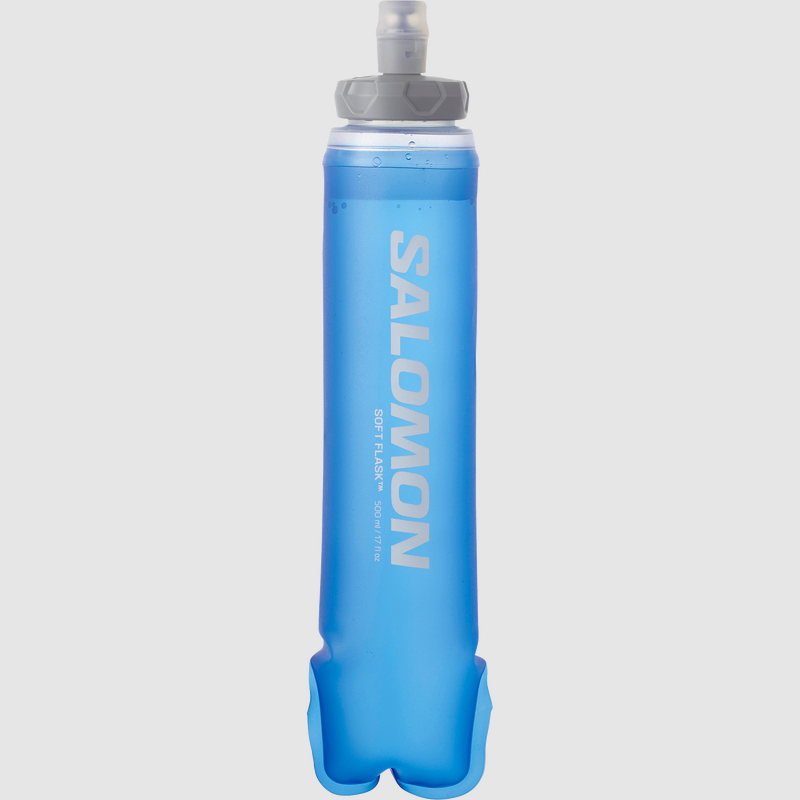 SALOMON SOFT FLASK 500ml Clear Blue per Sport e Avventure