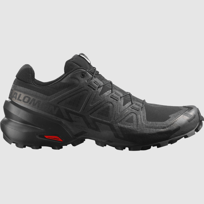 SALOMON SPEEDCROSS 6 Black e Phantom - Scarpa da Corsa Innovativa