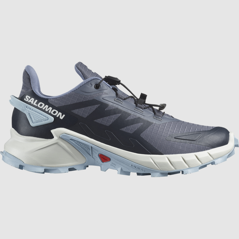 SALOMON SUPERCROSS 4 Cashmere Blue e Grisaille | Scarpe Trail Running