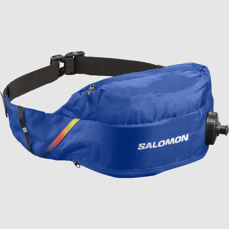 SALOMON THERMOBELT Cintura Sportiva Termica RACE BLUE
