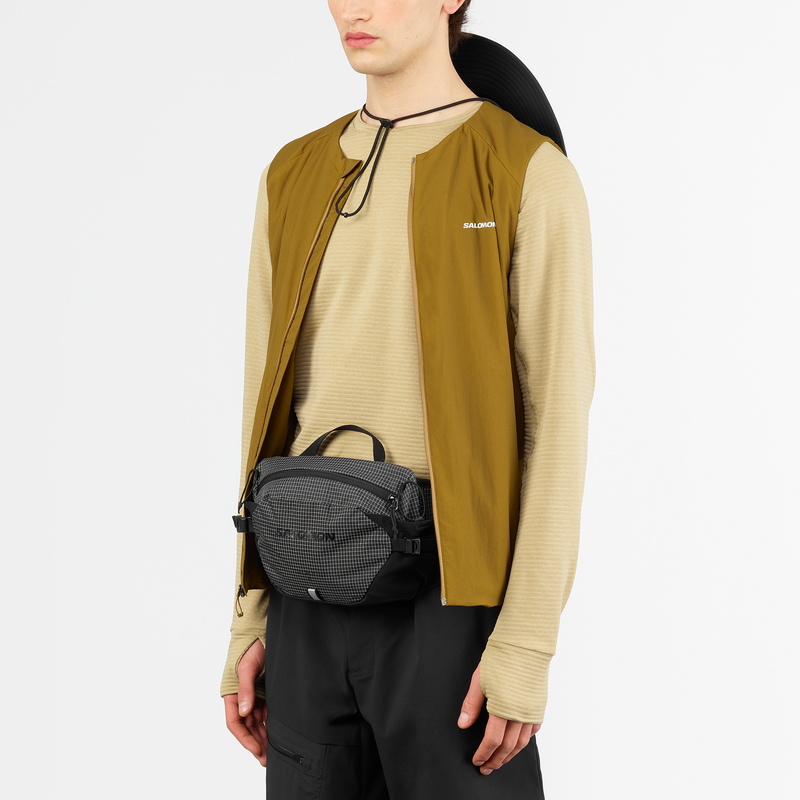 Cintura SALOMON Trailblazer Commuter Nera - Praticità e Resistenza