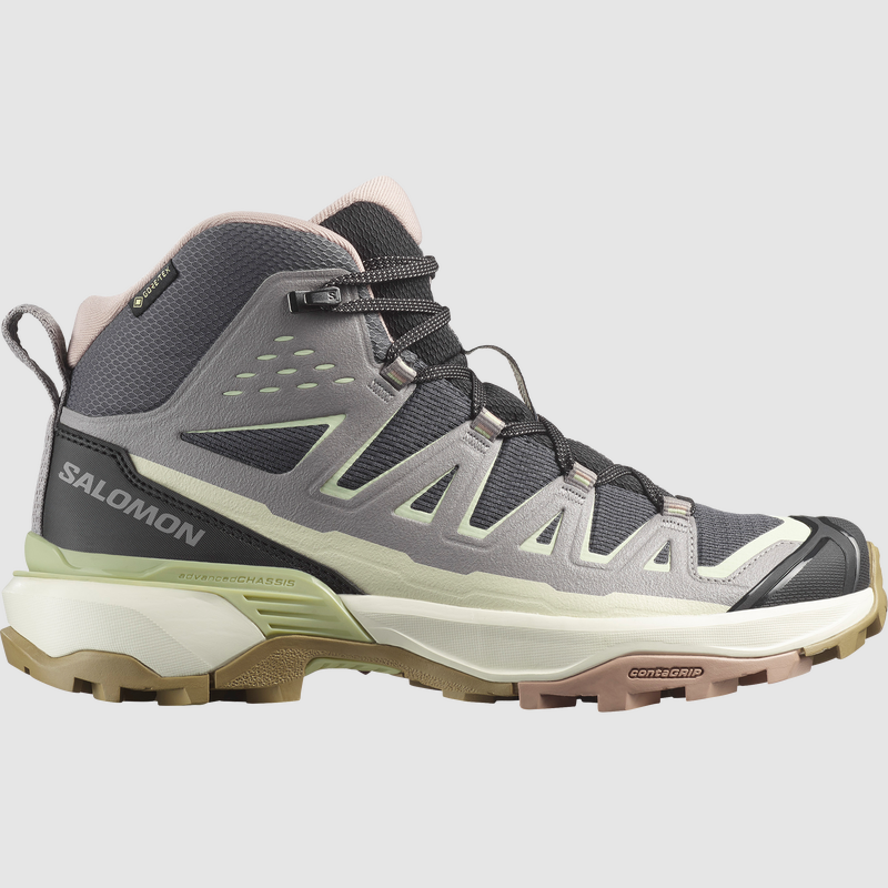 SALOMON X ULTRA 360 EDGE MID GORE-TEX Lime Cream Escursionismo