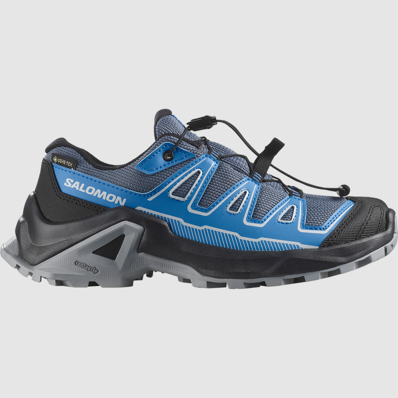 SALOMON X ULTRA GORE-TEX French Blue per Avventure - Scarpe da trekking