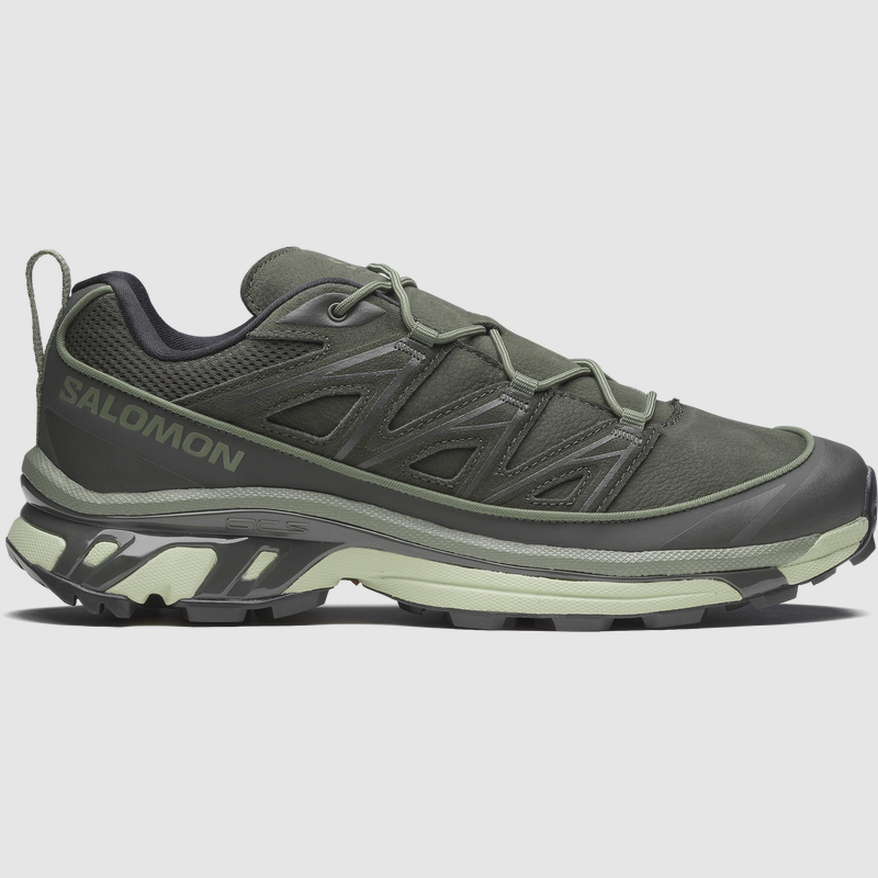 SALOMON XT-6 Expanse Leather - Scarpe in Pelle per Trail Running Verde