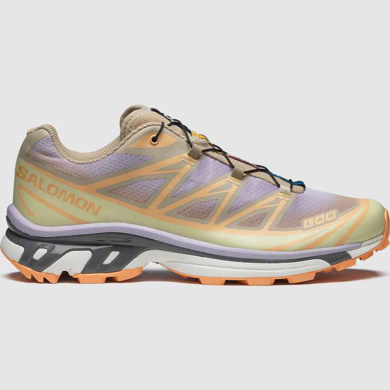 SALOMON XT-6 SKYLINE - Scarpe Tecniche in Peach Quartz e Orchid Petal