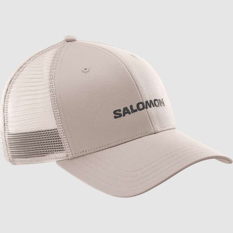 Salomon Cappello Trucker Logo in Colore Etherea