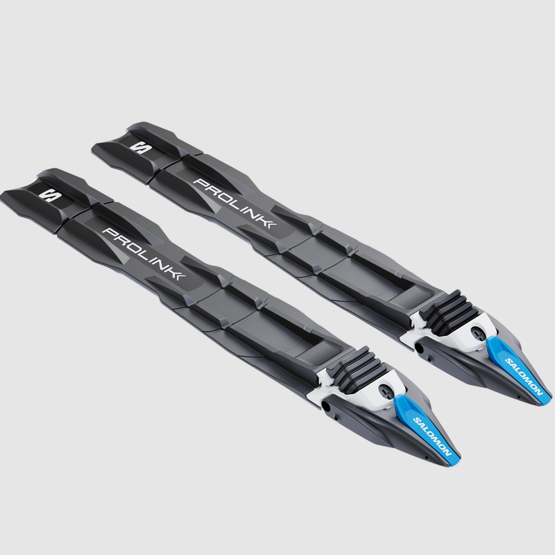 Salomon Prolink Race Skate Blu e Nero Performance - Attacchi Sci di Alta Performance